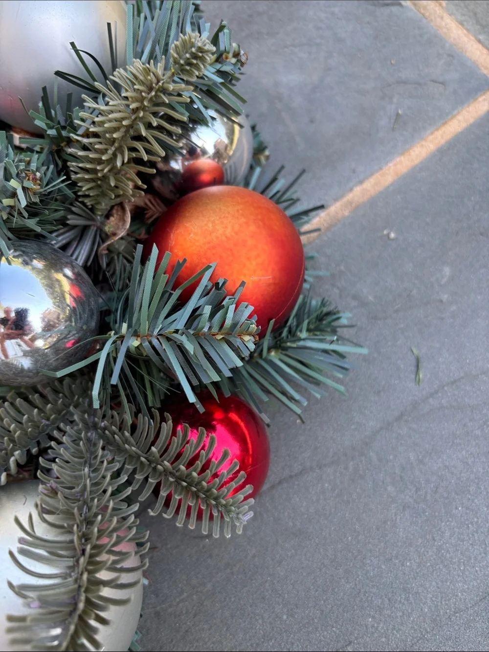 Pottery Barn Small Ornament Wreath